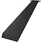 Ekena Millwork 2 1/2"W x 22"D Countertop Island Steel Heavy Duty Bracket w/ Flange, Powder Coated Black BKTM02X22IBPBL - alternate 2